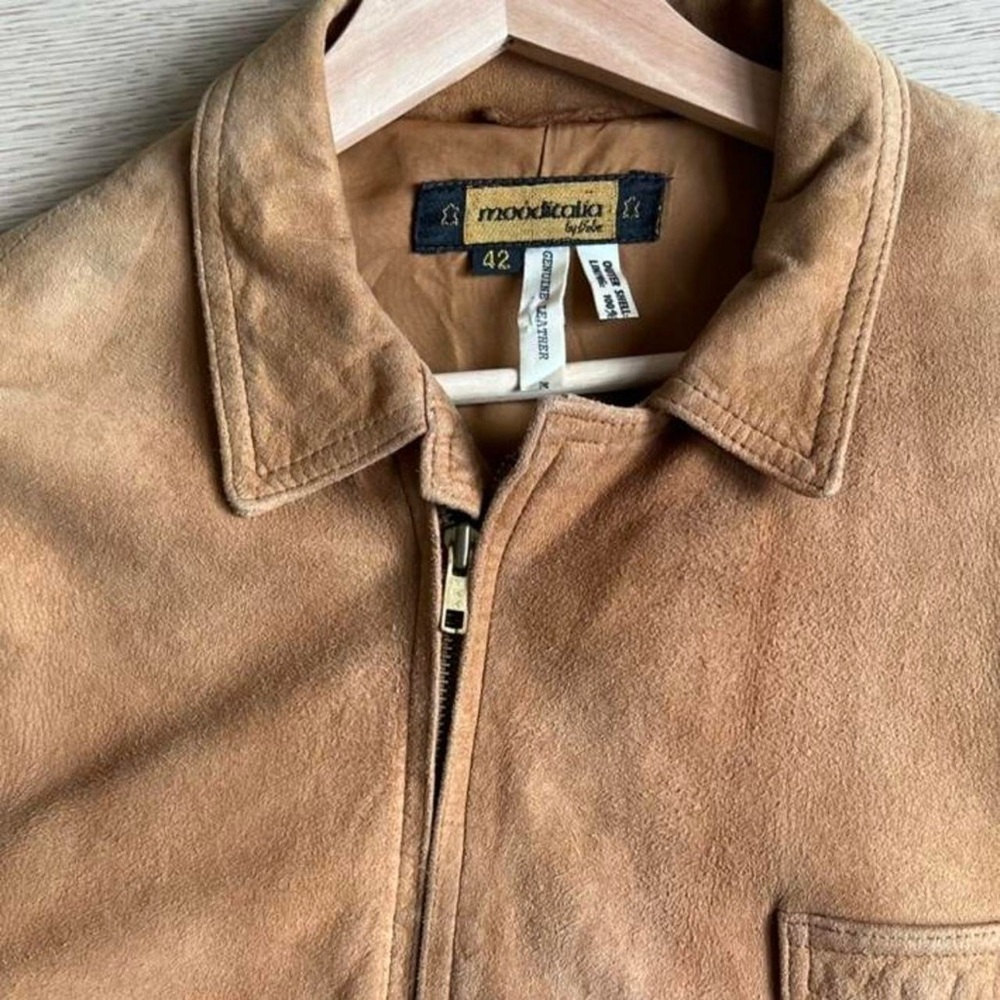 Eddie Bauer Brown Suede Jacket - Picture 4 of 4